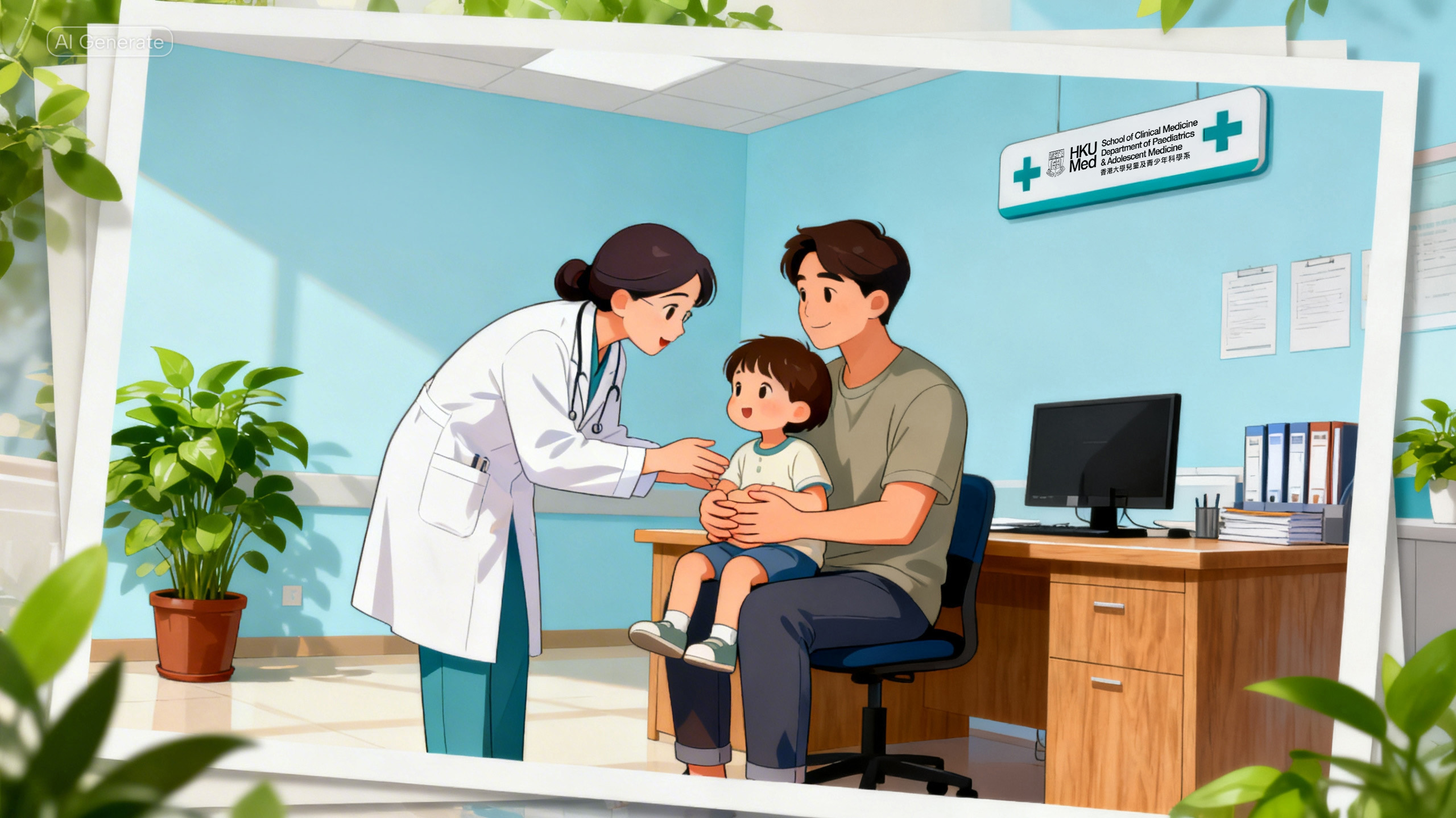 AI-Simulated Paediatric Engagement and Communication logo